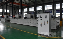 熱烈祝賀威海光威集團有限責任公司與耐美特集團上海分公司成功簽約1臺纖維材料，先預熱再浸膠再固化預熱固化隧道爐35萬元！